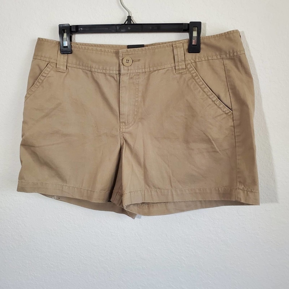 NWT Calvin Klein Jeans Rattlesnake Tan Brown 4.5" Inseam Shorts Size 12